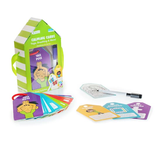 Dry Erase Calming Flash Card Kit